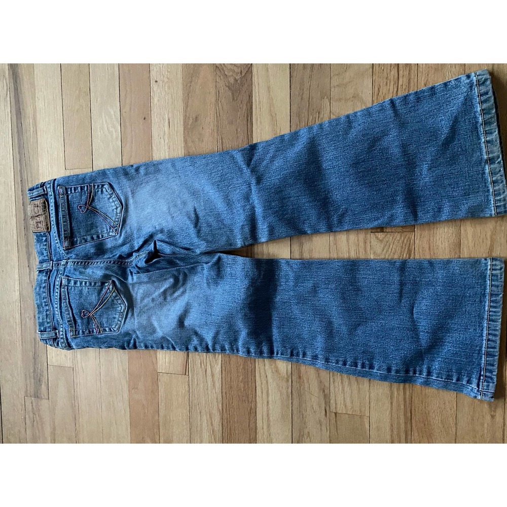 The Childrens Place Bootcut Stretch Blue Denim Jeans - Picture 6 of 6
